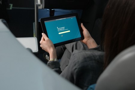 Starlink internet on an Aer Lingus flight