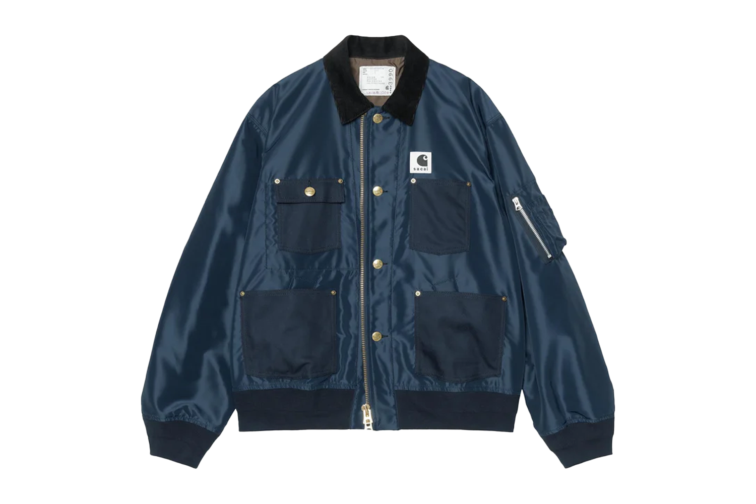 sacai x Carhartt WIP Suiting x Duck Blouson