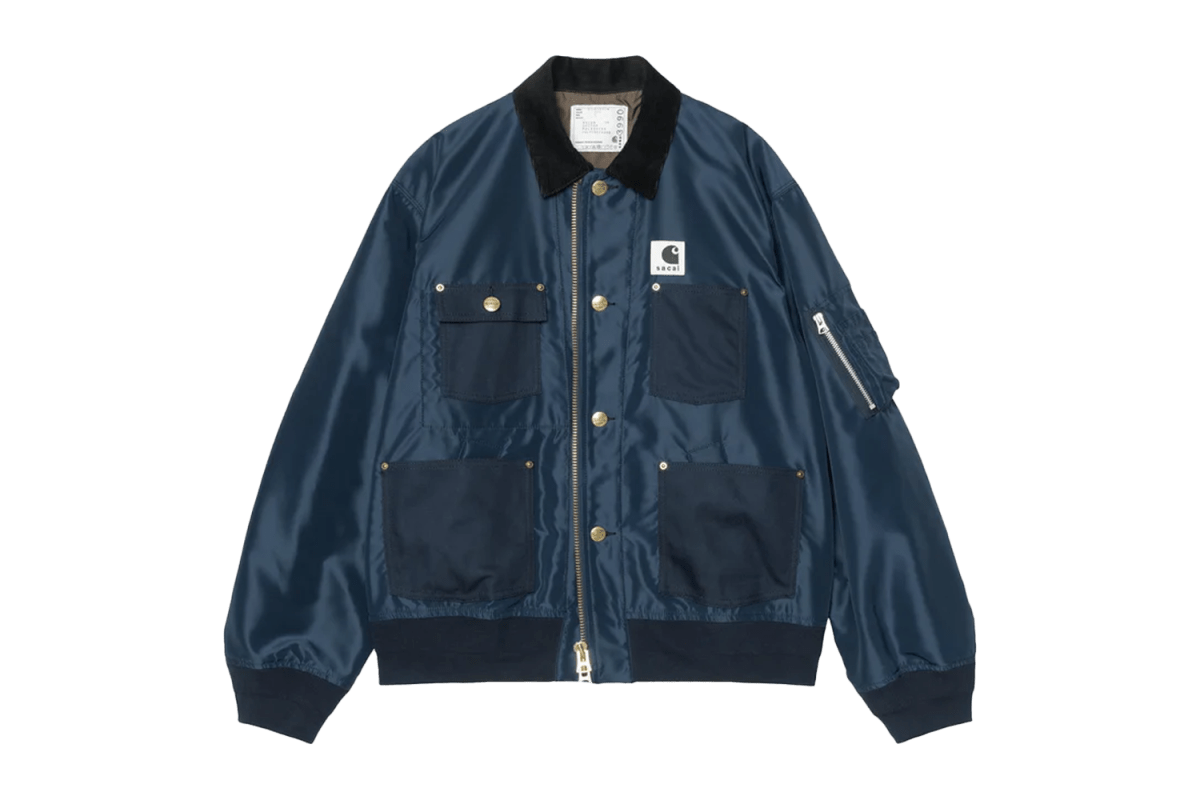sacai x Carhartt WIP Suiting x Duck Blouson