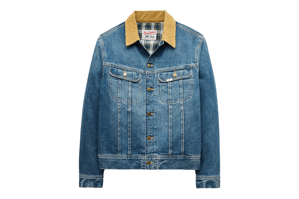Lee x J.Crew Storm Rider Denim Jacket in Classic Medium Wash