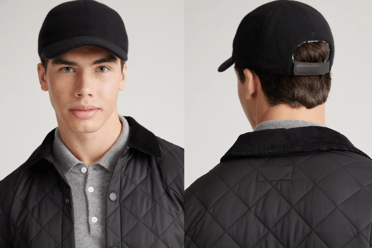Quince Cashmere Baseball Cap