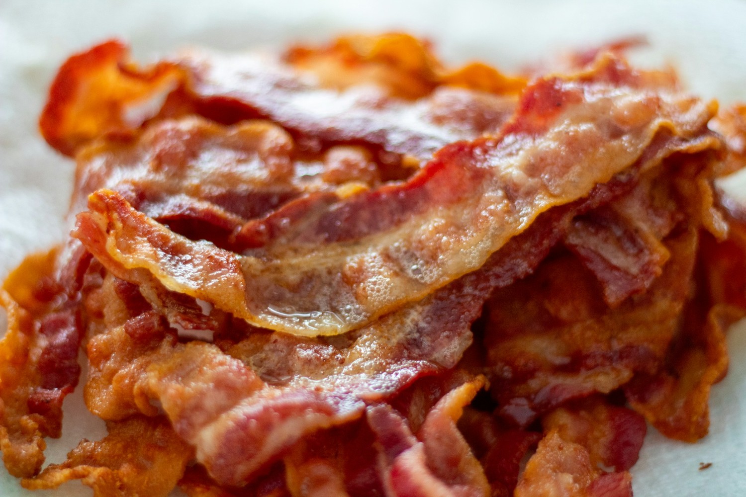 Cooked bacon