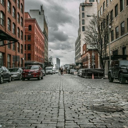 Street and buildings in Tribeca
