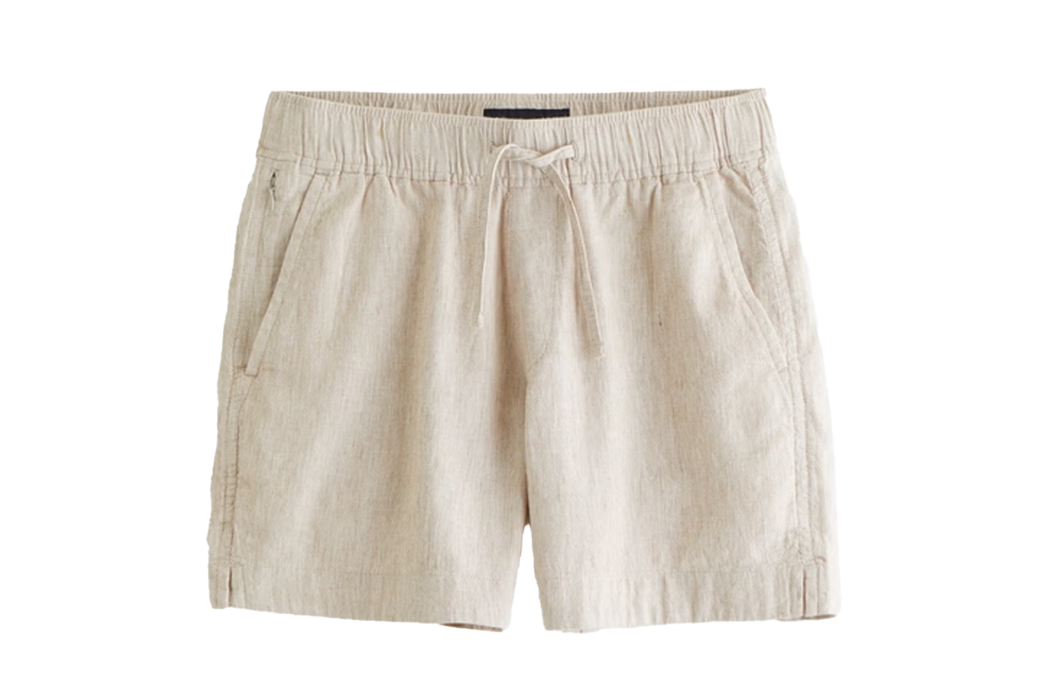 Abercrombie Linen-Blend Pull-On Short