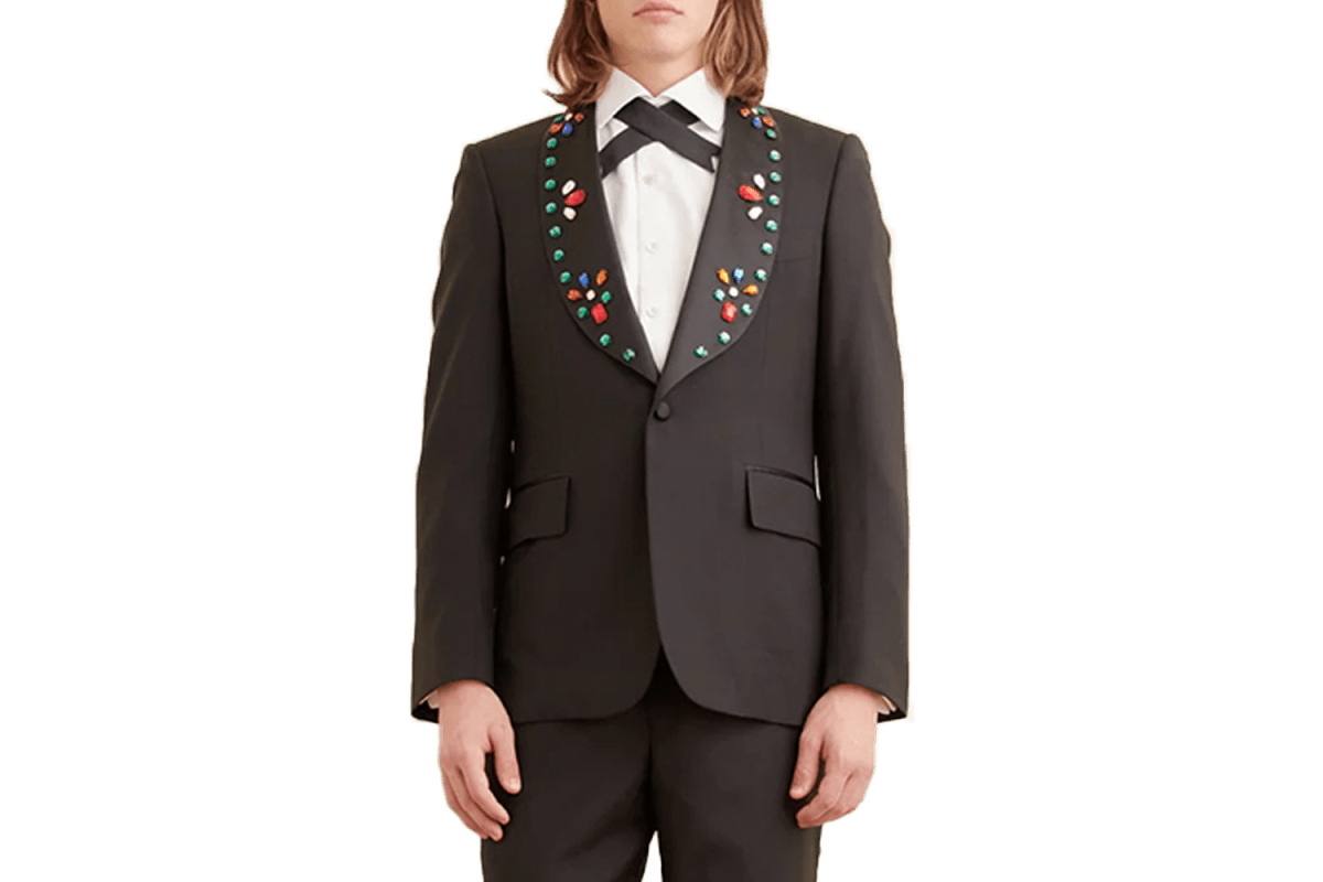 Bode Gem Tux Suit Jacket