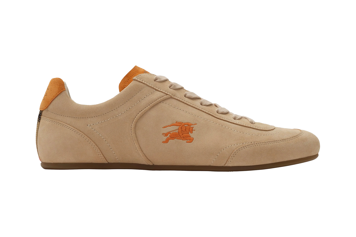 Burberry Suede Knight Runner Sneakers