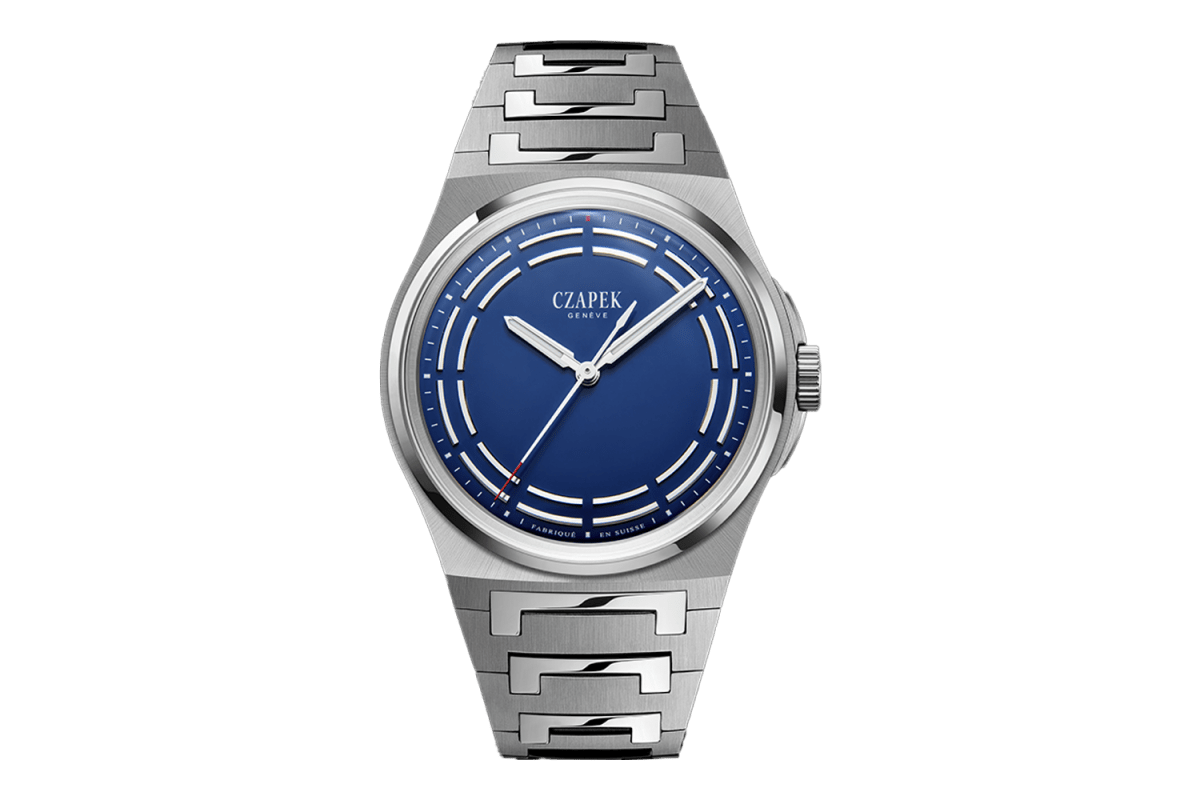 Czapek Antarctique Titanium Dark Sector Cosmic Blue