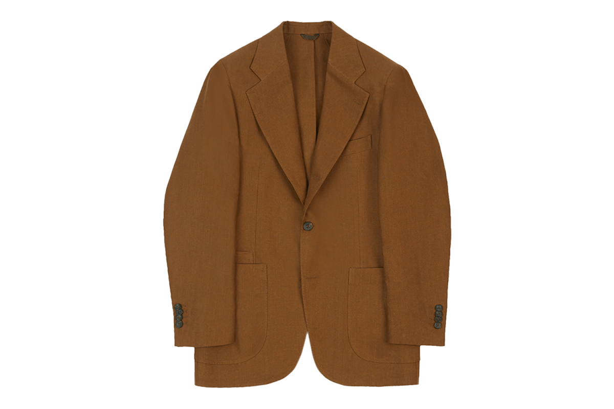 $$ — Drake’s Irish Linen Tailored Jacket