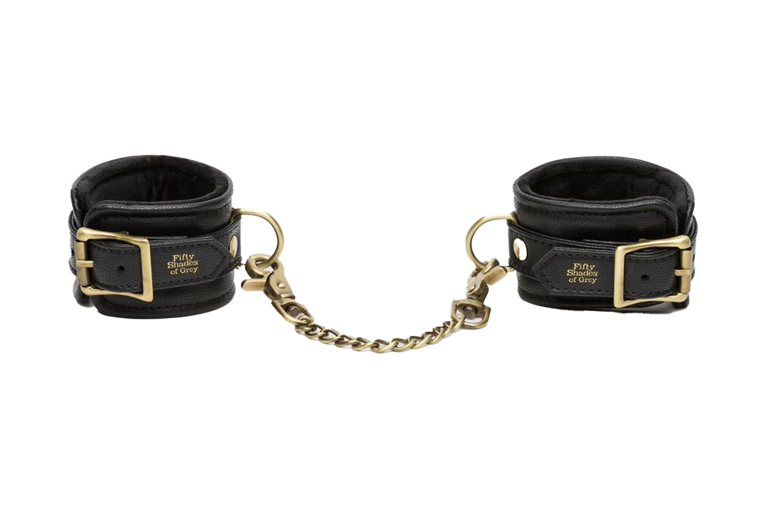 Fifty Shades of Grey Bound to You Faux Leather Wrist Cuffs