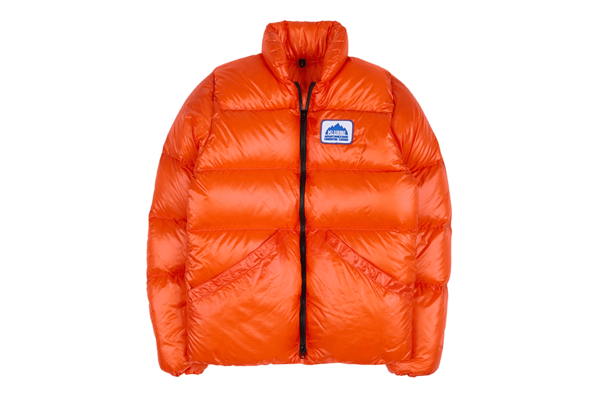 Kluane Mountaineering Orange Nylon Inner Parka
