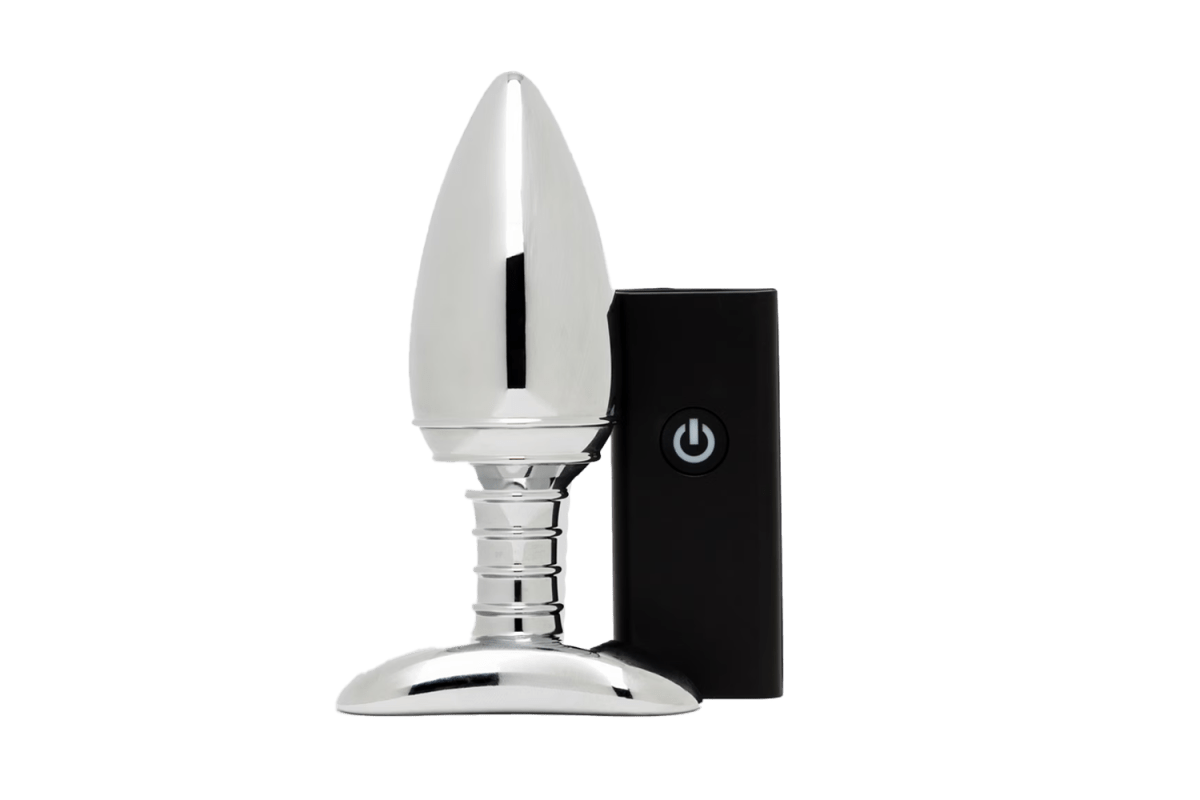 Nexus Cestos Metal Remote Control Rechargeable Vibrating Butt Plug