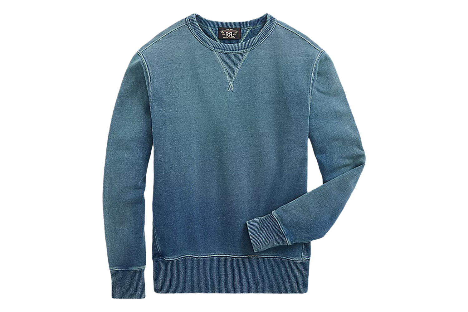 RRL Indigo French Terry Sweatshirt