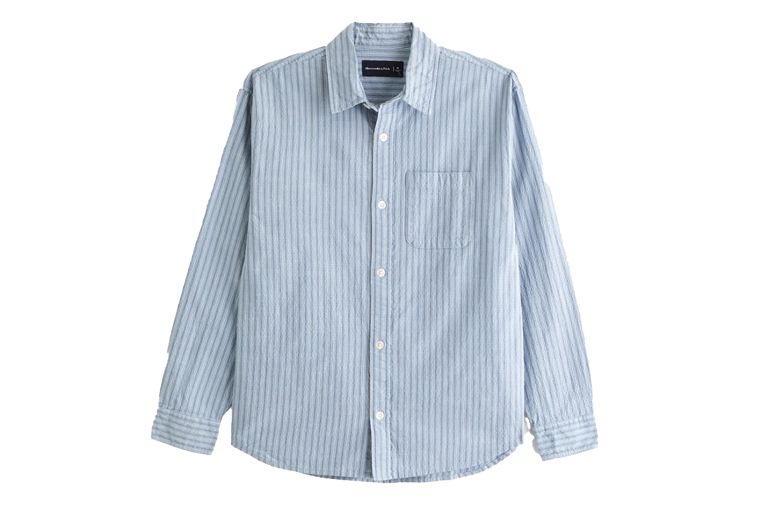 Abercrombie Seersucker Button-Up Shirt