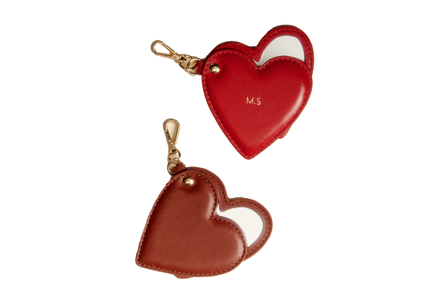 Sézane Michela Mirror Keychain