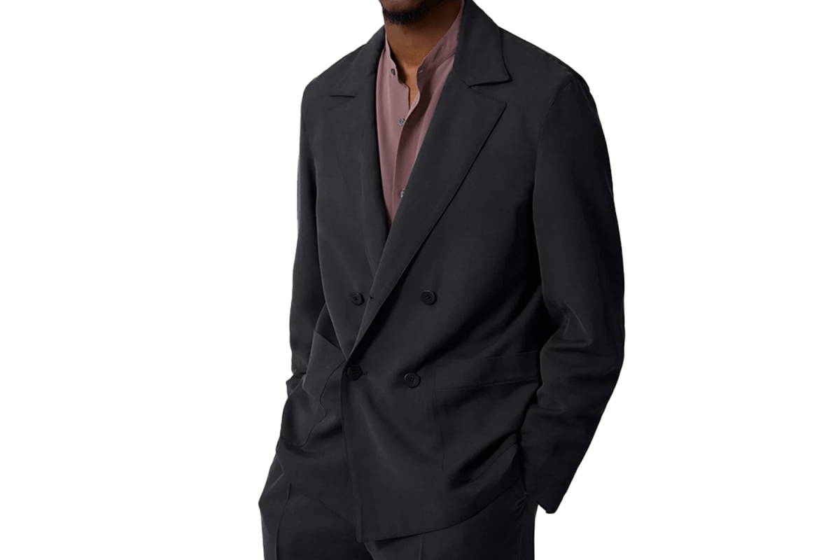 $$ — Stoffa Double-Breasted Shirt Jacket