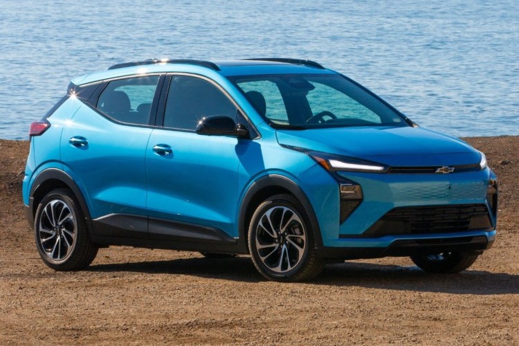 Blue car on dirt