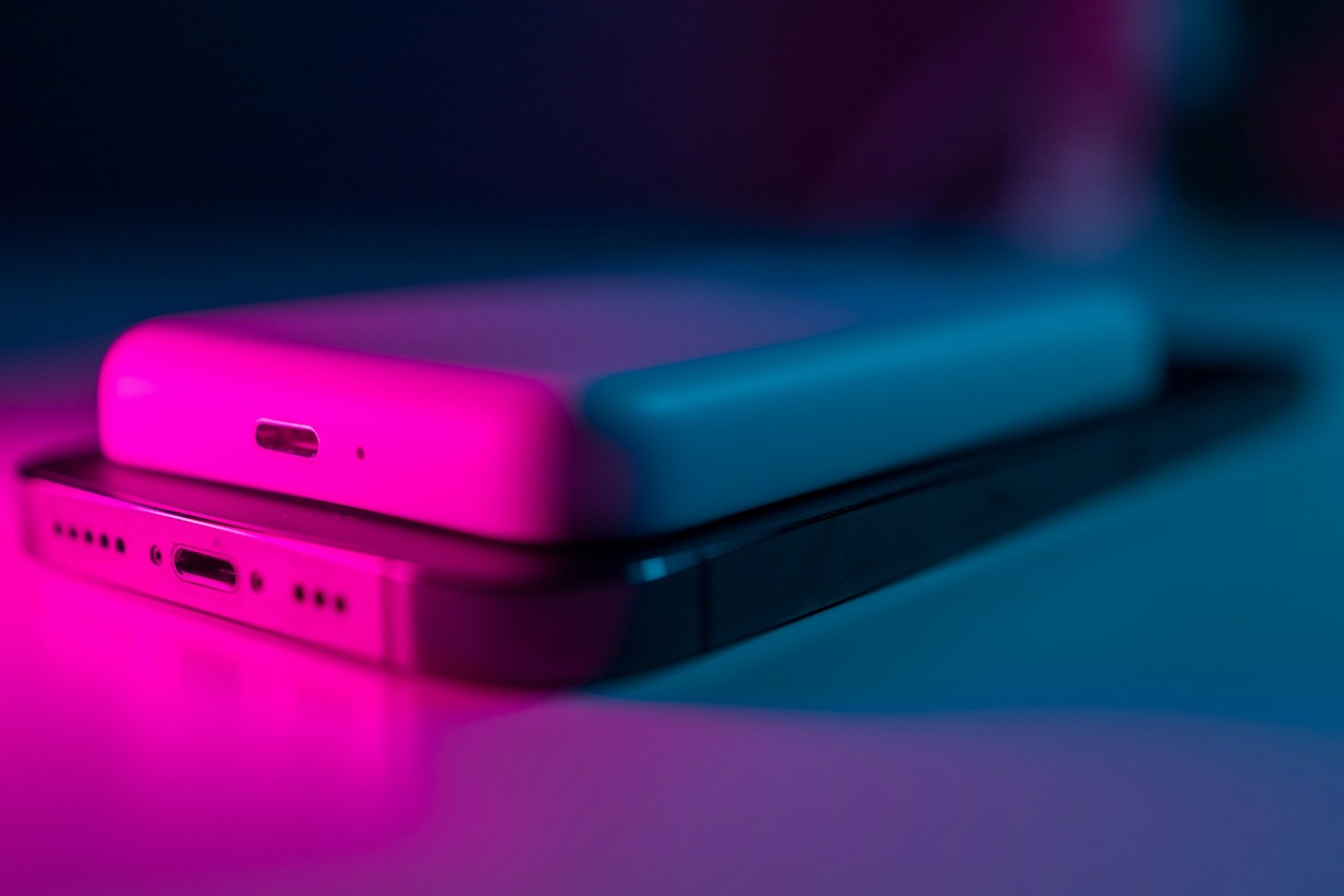 Phone and external battery