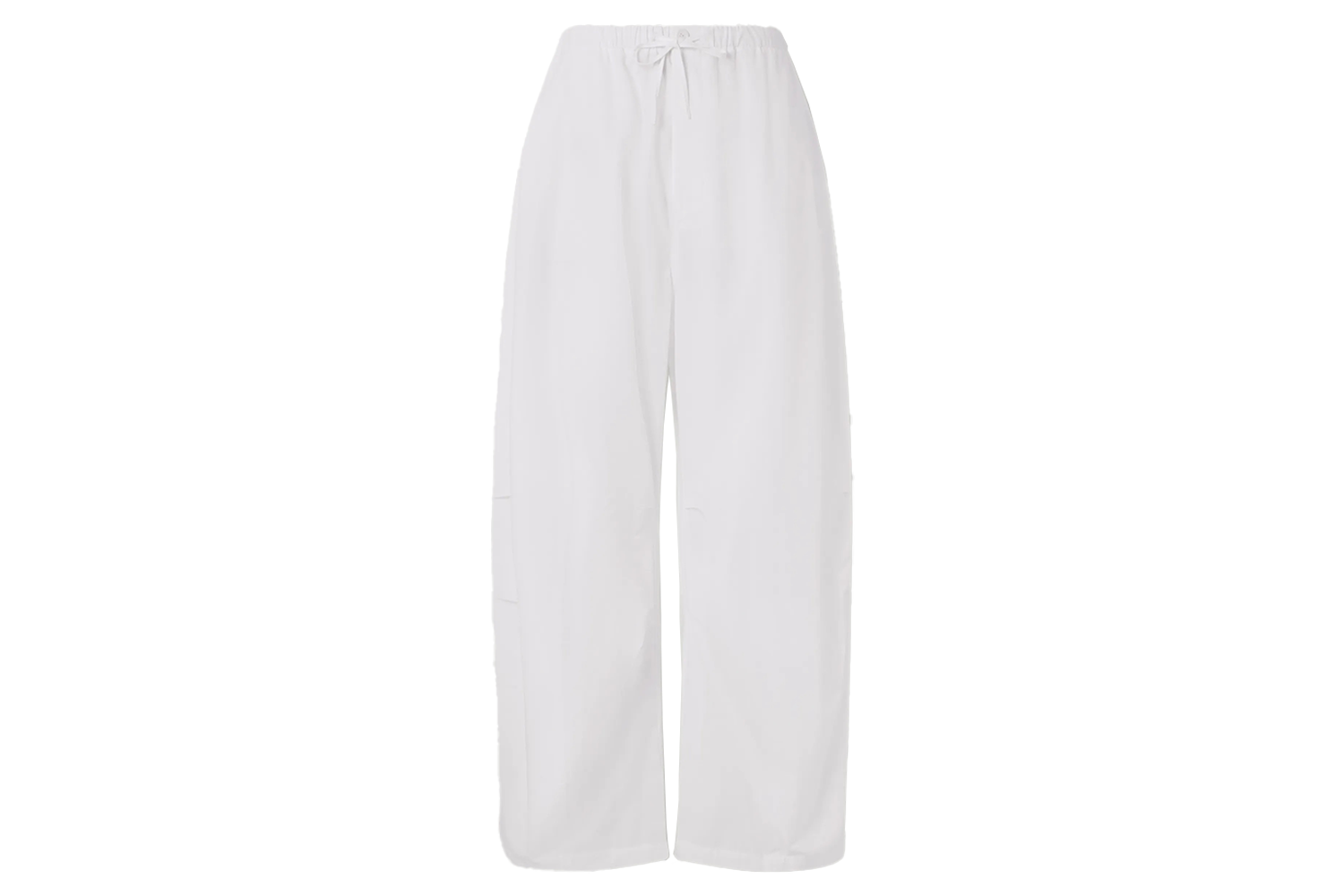 Amomento Cotton Wide-Leg Trousers