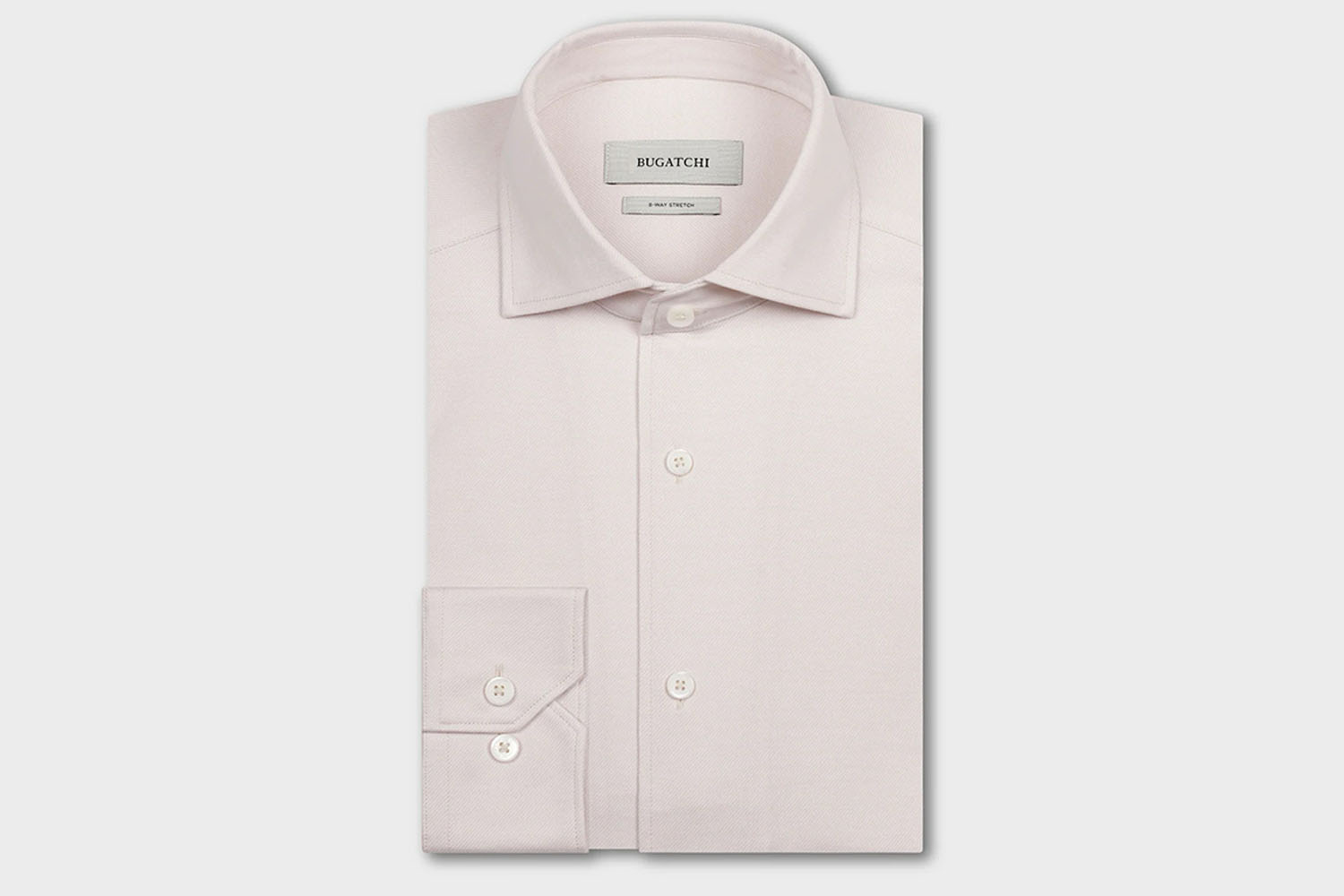 BUGATCHI Devon OoohCotton<strong>®</strong> Solid Twill Shirt