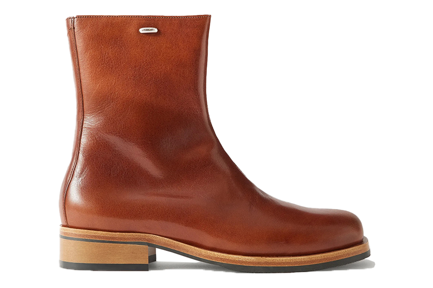 Our Legacy Camion Glossed-Leather Boots