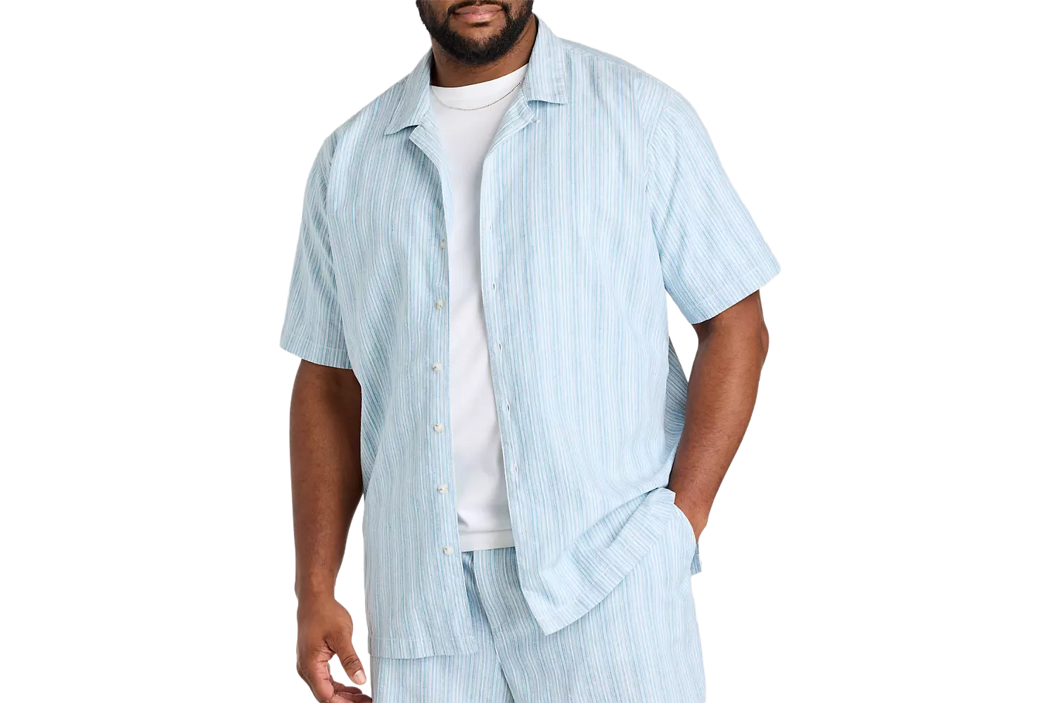 Oak Hill Striped Cabana Camp Shirt