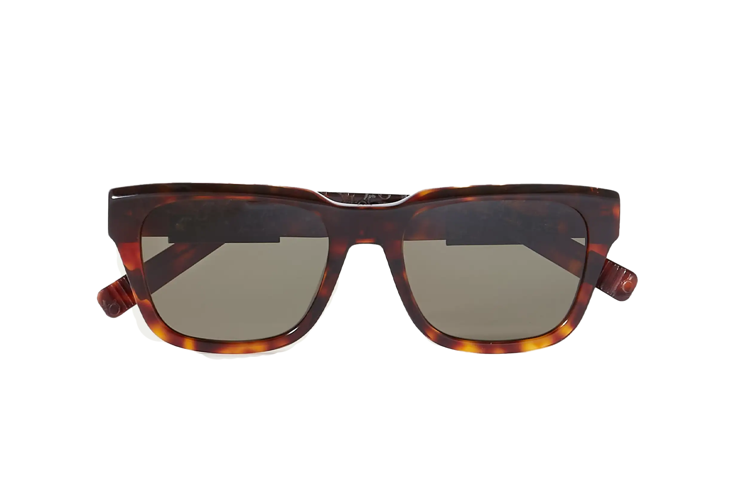Dior B23 S1I Square-Frame Tortoiseshell Acetate Sunglasses