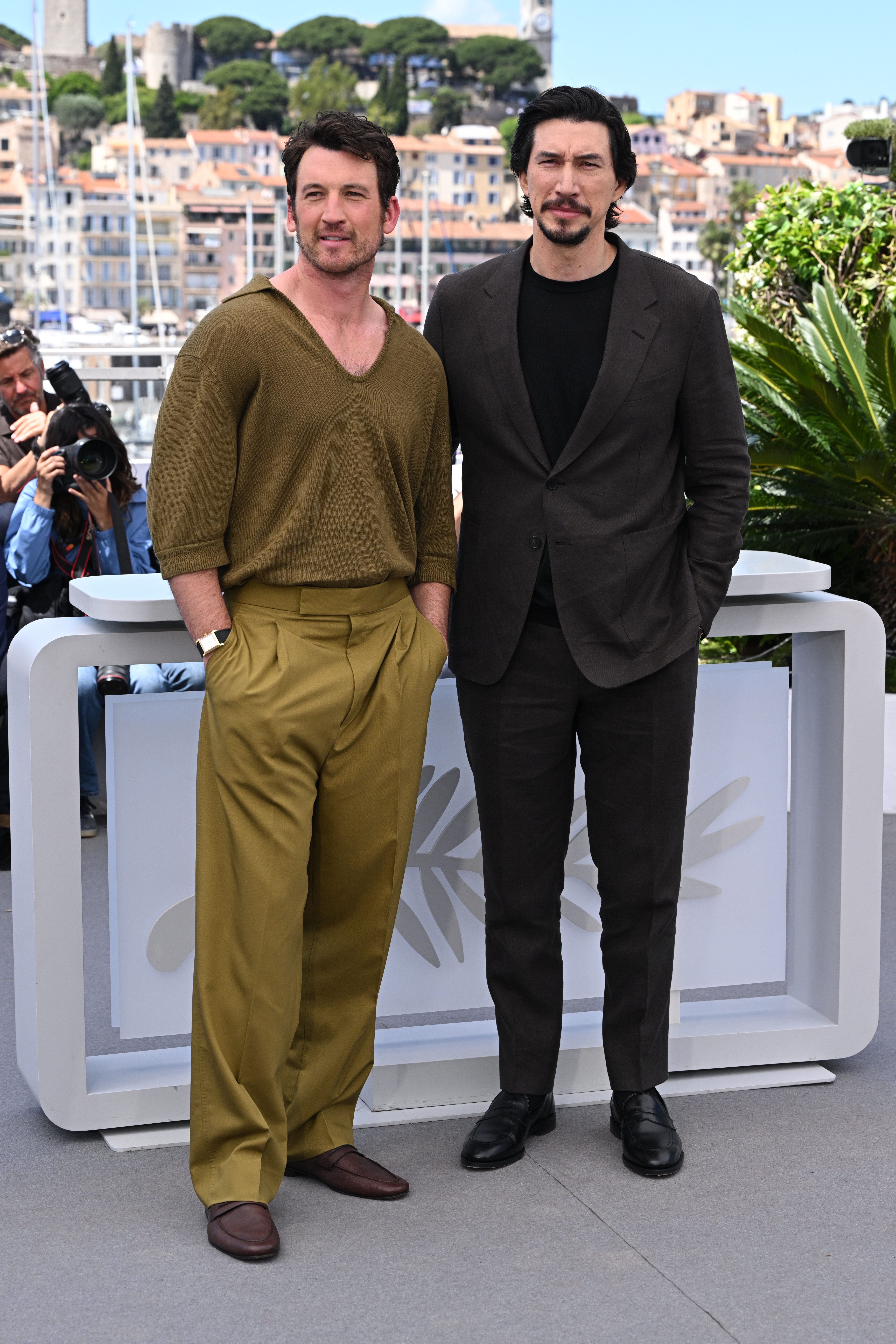 Miles Teller and Adam Driver