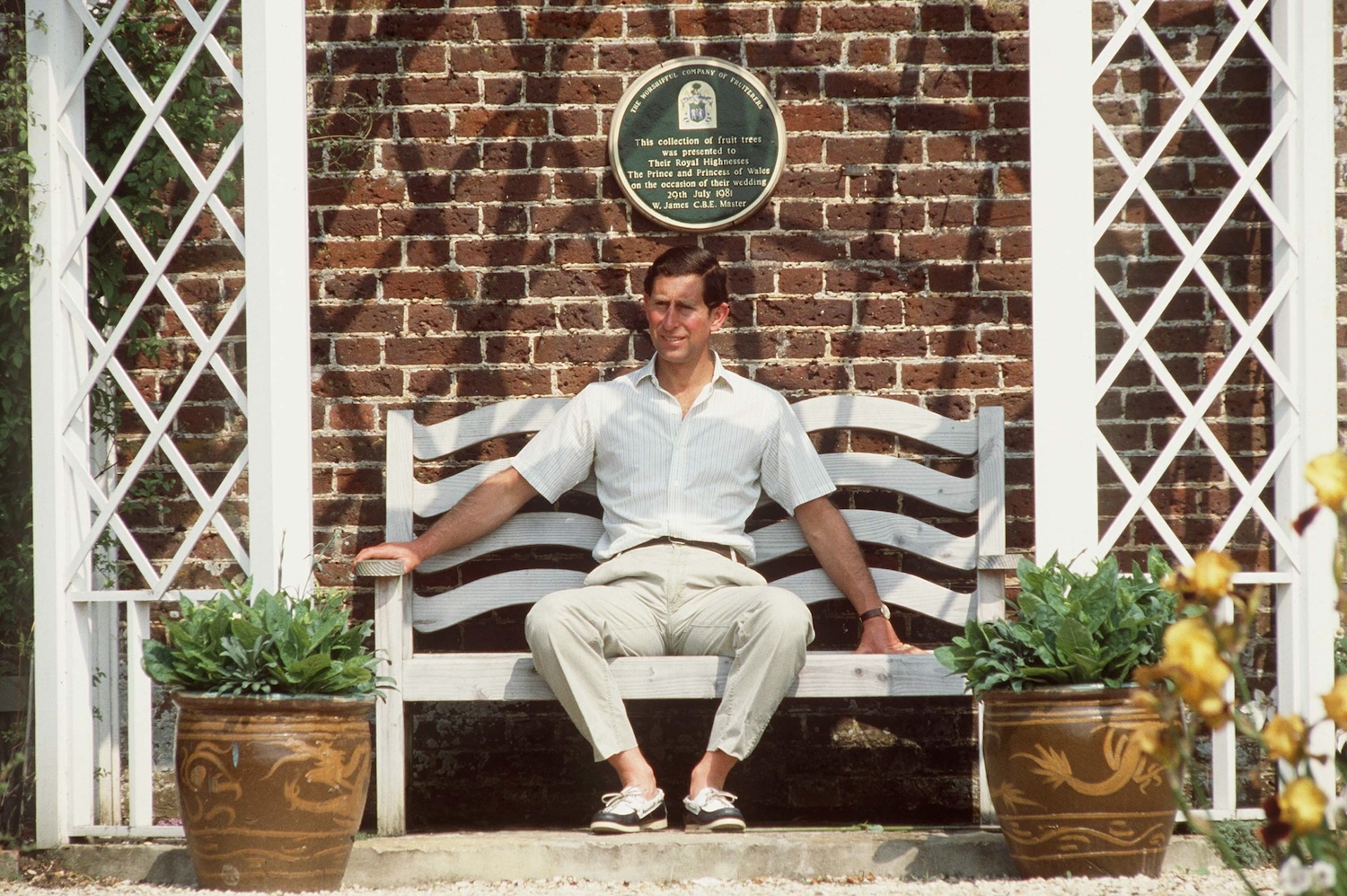 Prince Charles boat shoes
