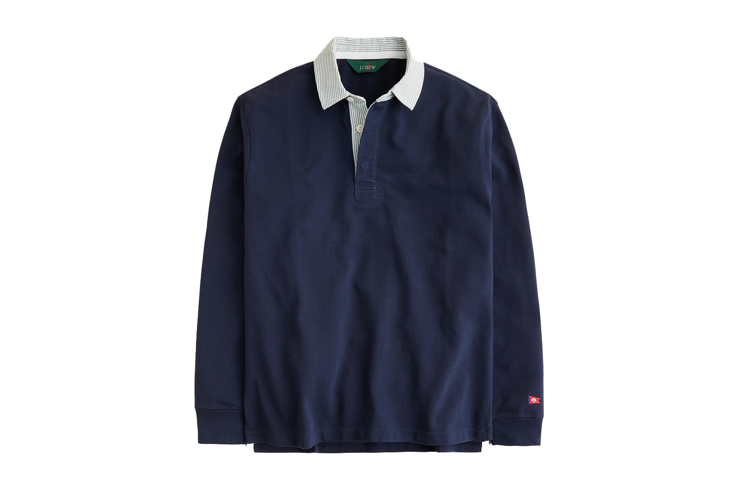 J.Crew Rugby with Striped Placket