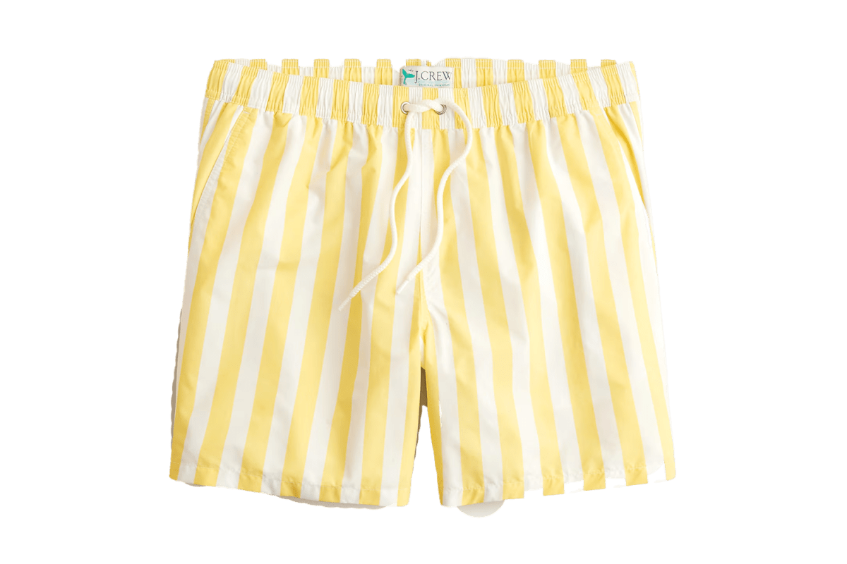J.Crew 6″ Swim Trunk in Recycled Nylon