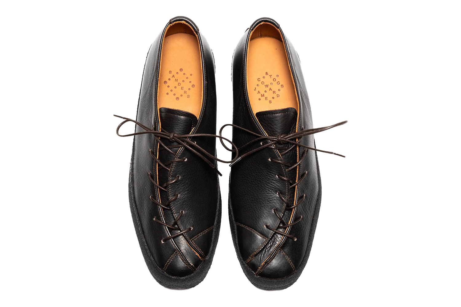 James Coward x Sanders Leather Banana Shoe