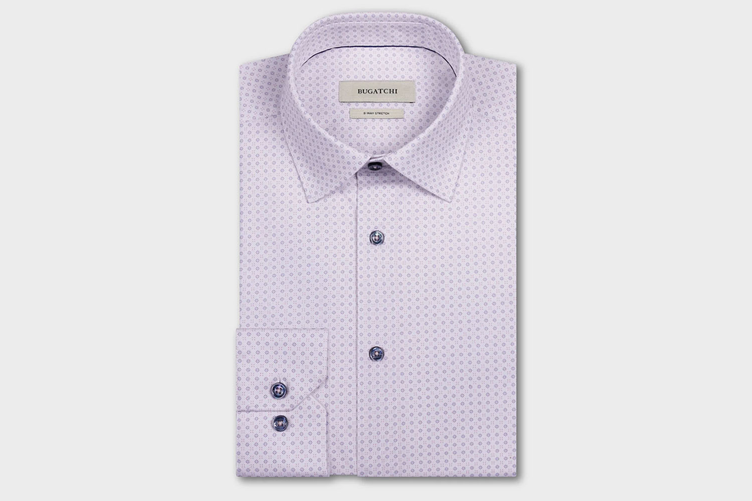 BUGATCHI James OoohCotton<strong>®</strong> Geometric Shirt