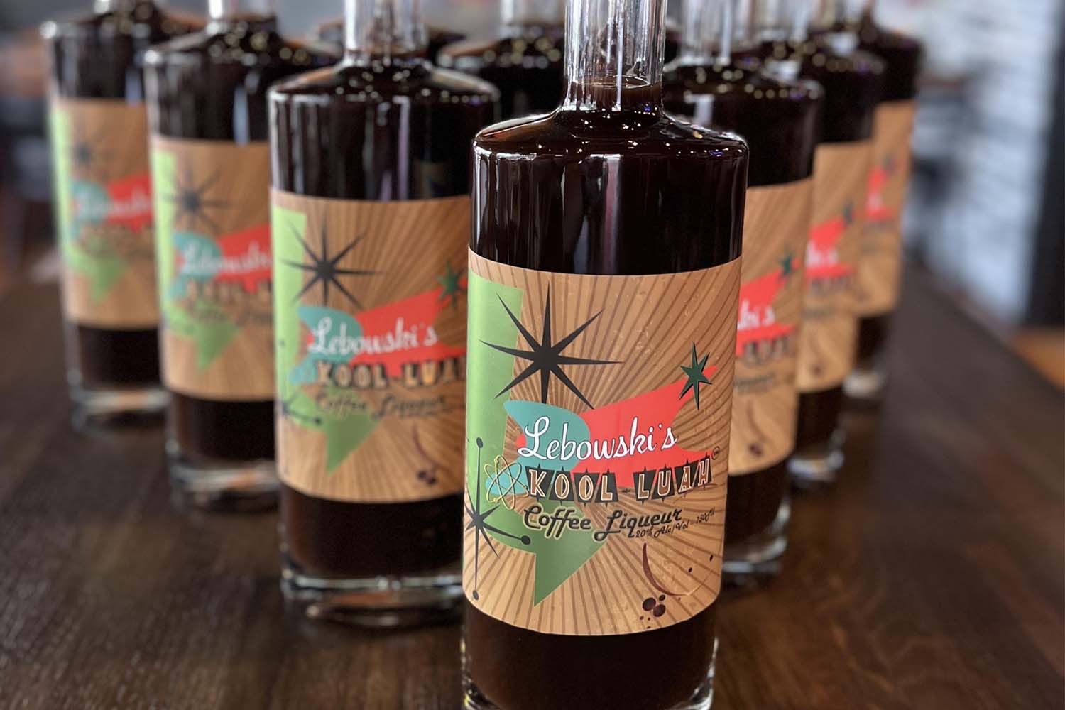 <strong>For a White Russian: Lebowski’s Kool-Luah Coffee Liqueur</strong>