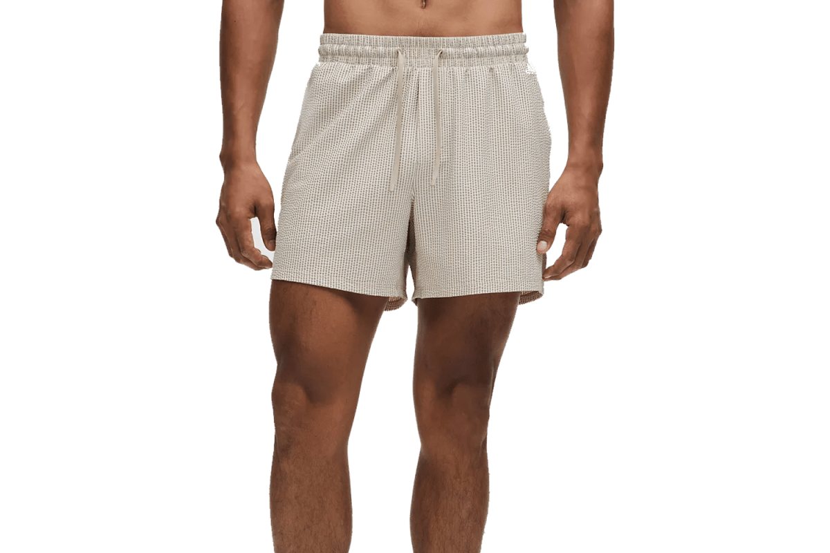 Lululemon Textured Swim Short 5″ Linerless