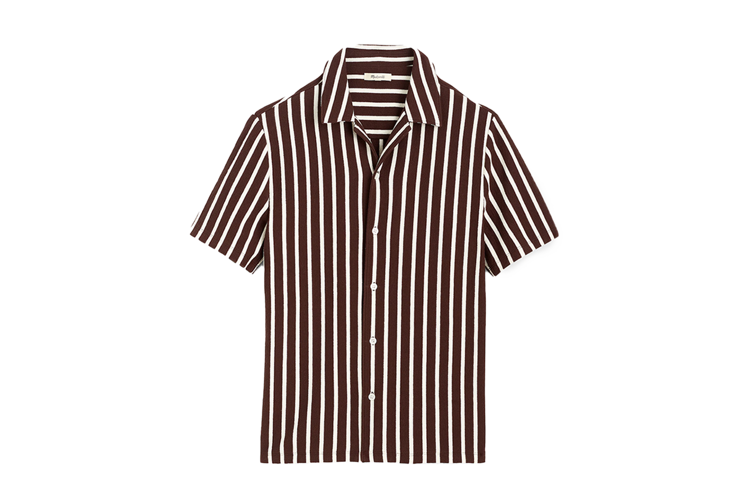 Madewell The Camp Shirt in Seaport Terry