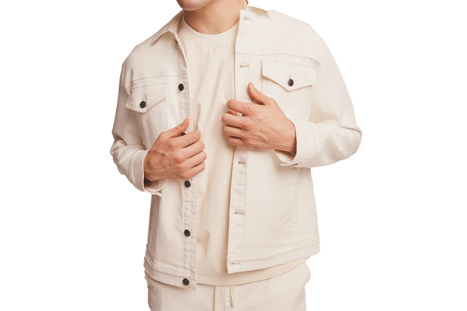 Naadam Soft Denim Jacket
