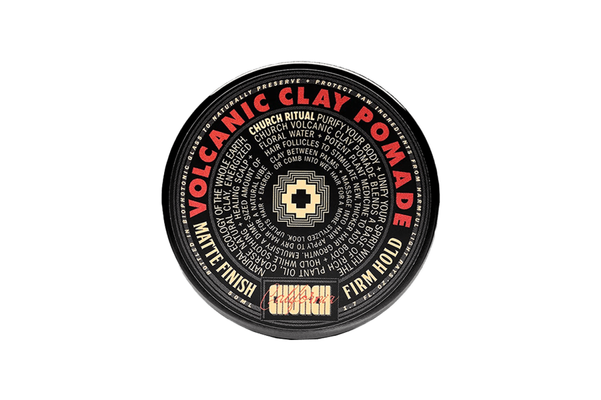 Church California Volcanic Clay Pomade