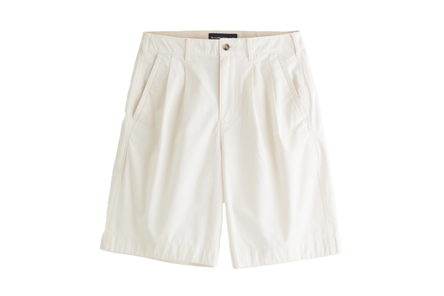 Abercrombie Baggy Poplin Plainfront Short
