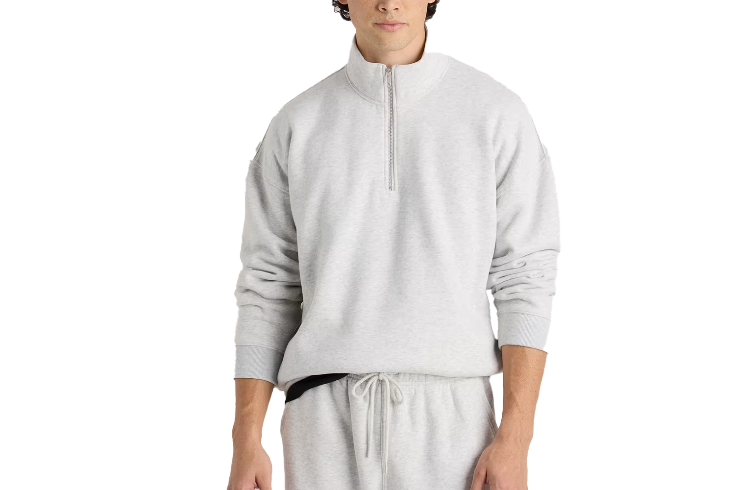 Quince Everyday Fleece Quarter-Zip Sweatshirt