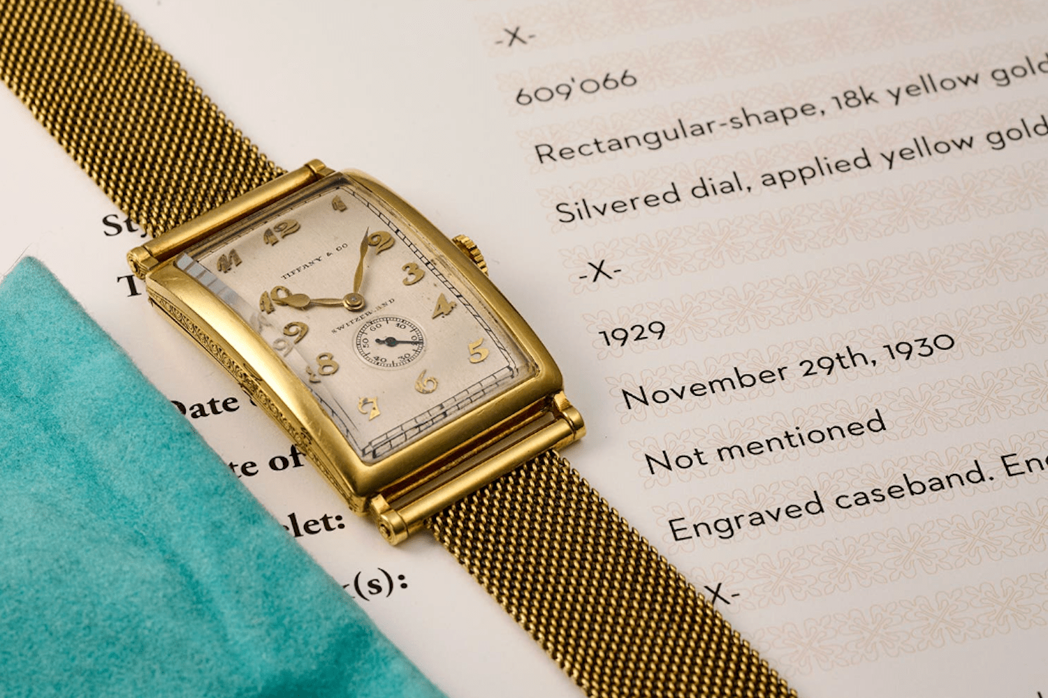 Patek Philippe "Tiffany & Co"