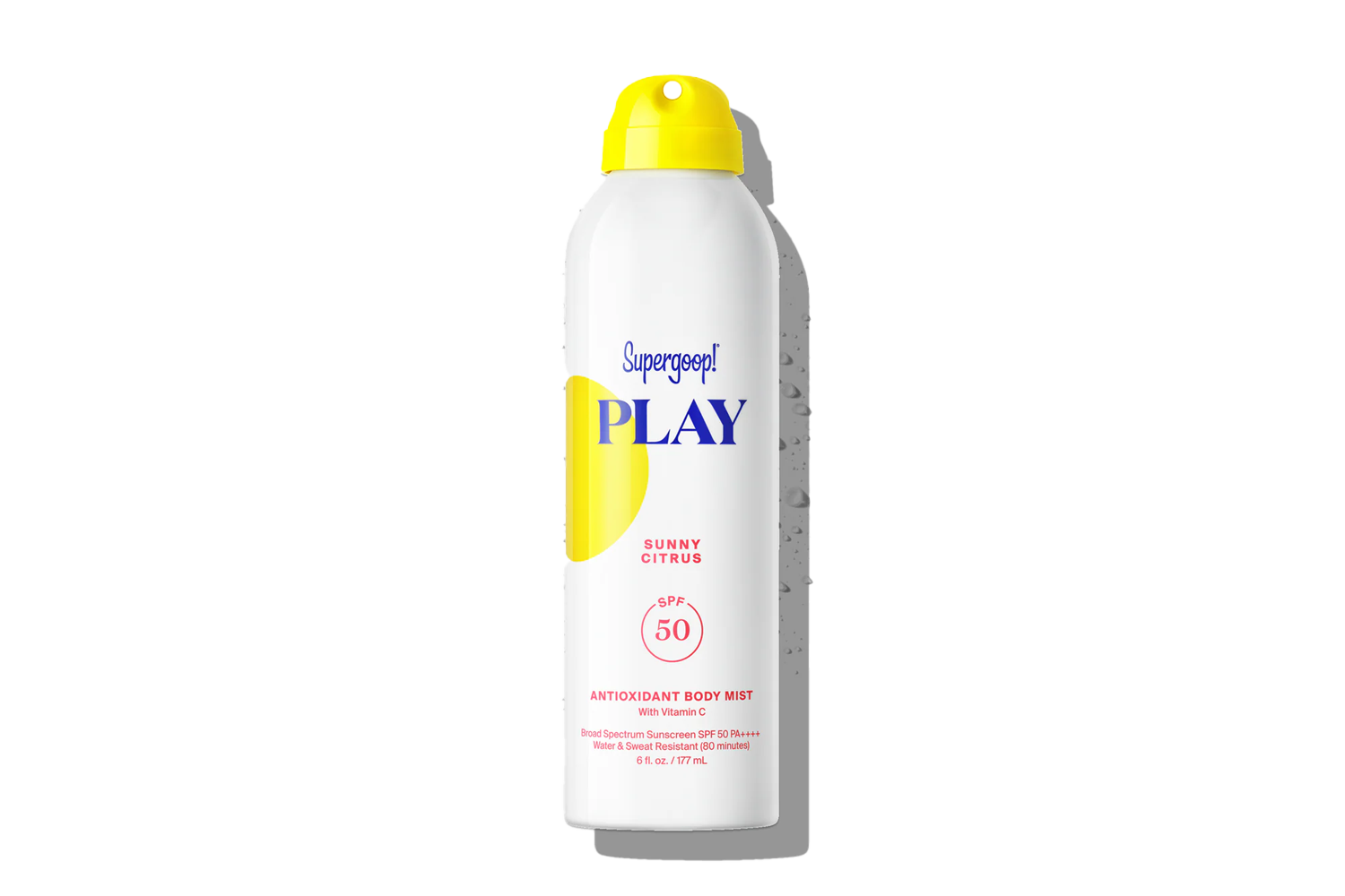 Supergoop PLAY Antioxidant Body Mist SPF 50 with Vitamin C