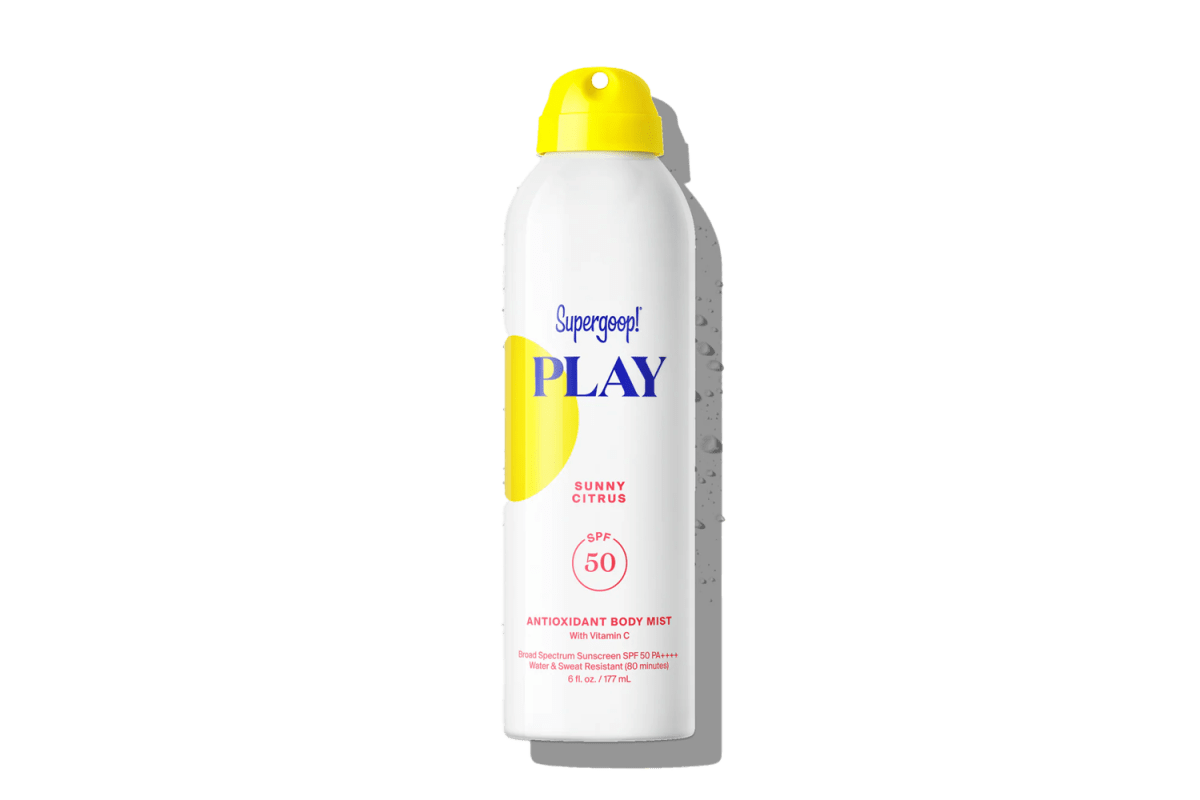 Supergoop PLAY Antioxidant Body Mist SPF 50 with Vitamin C