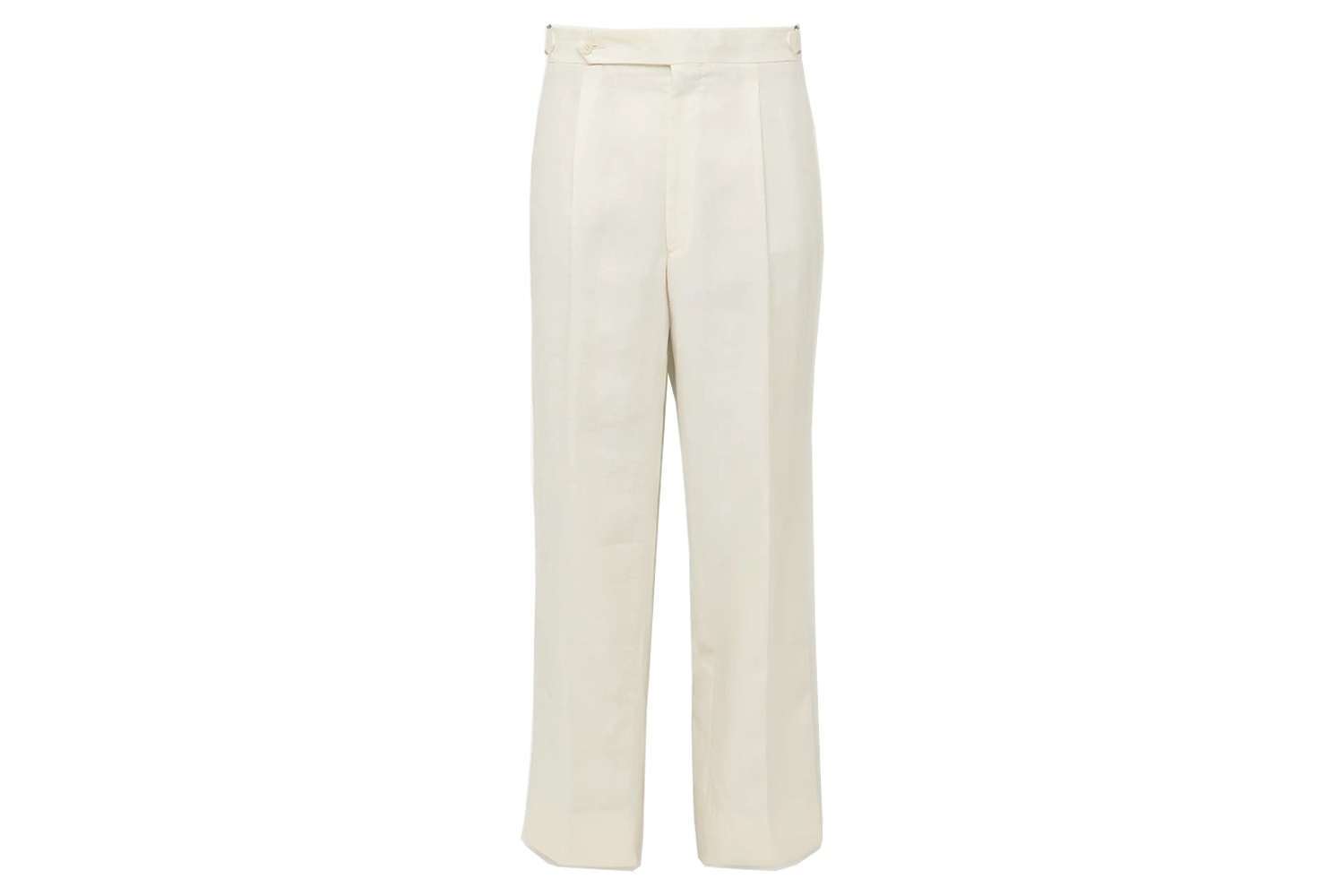 Stòffa Straight-Leg Pleated Linen Trousers