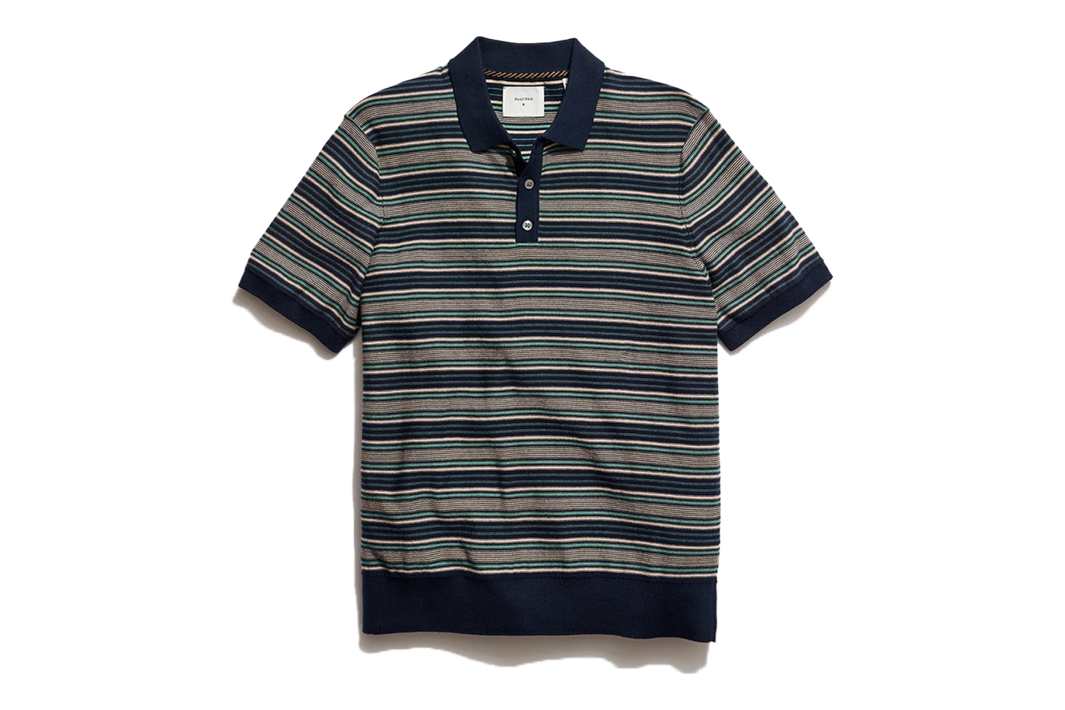 Billy Reid Vintage Stripe Sweater Polo
