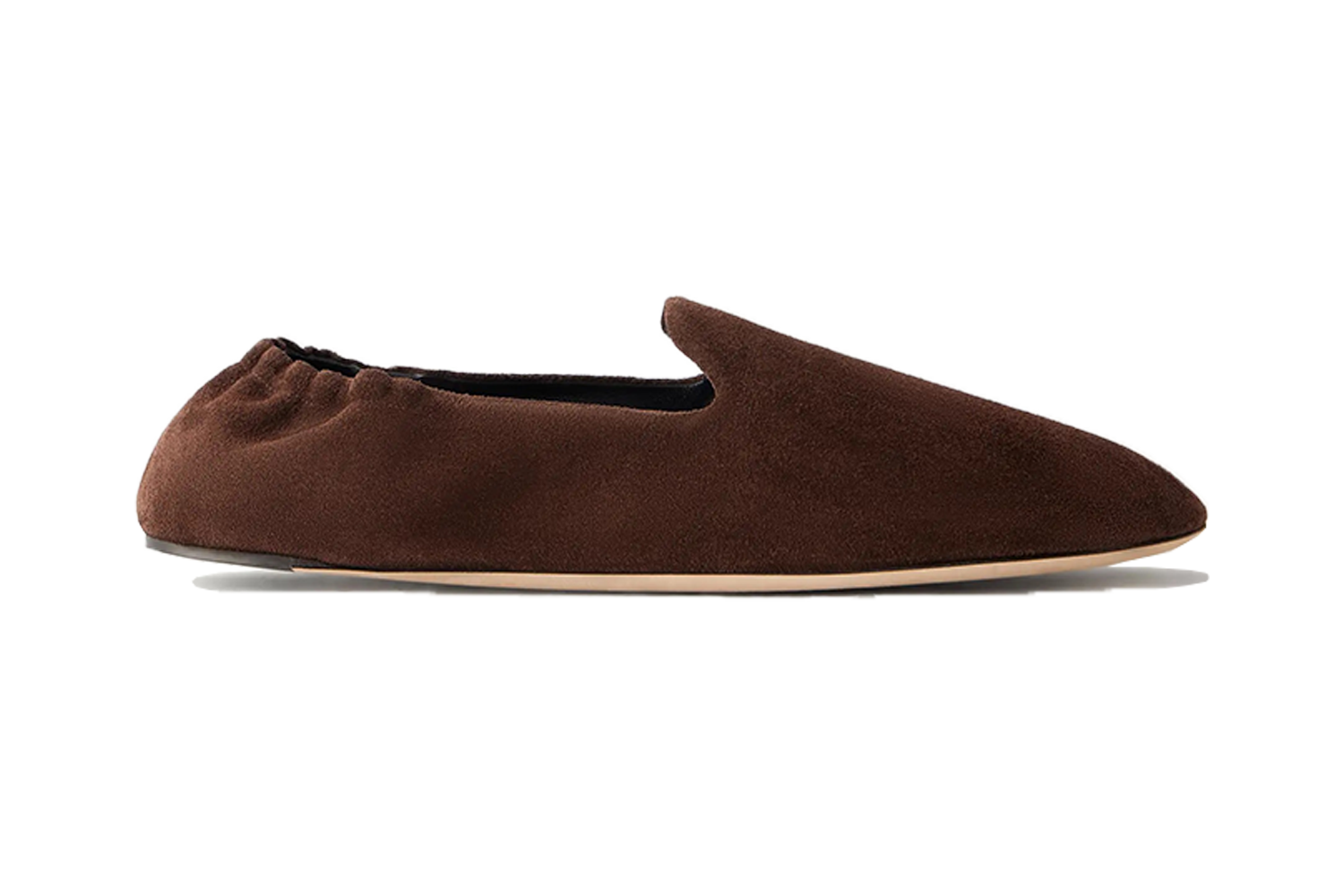 The Row Casa Suede Slippers