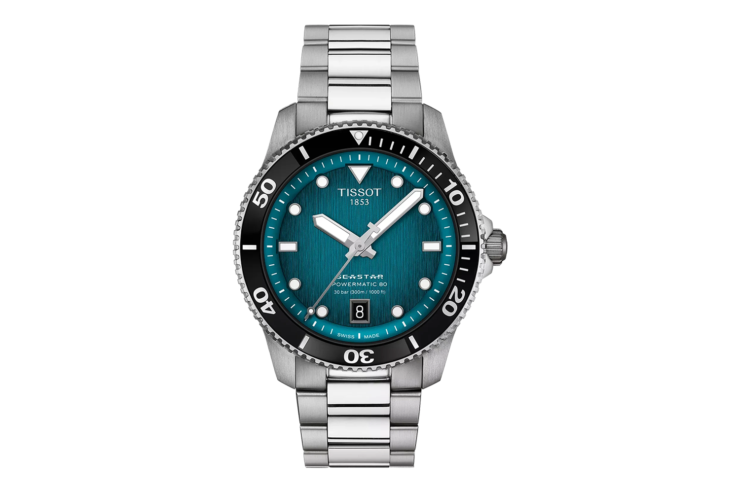 <strong>Best <strong>Overall</strong></strong> <strong>Sub-$1,000 Dive Watch: Tissot Seastar 1000 Powermatic 80 (40mm)</strong>