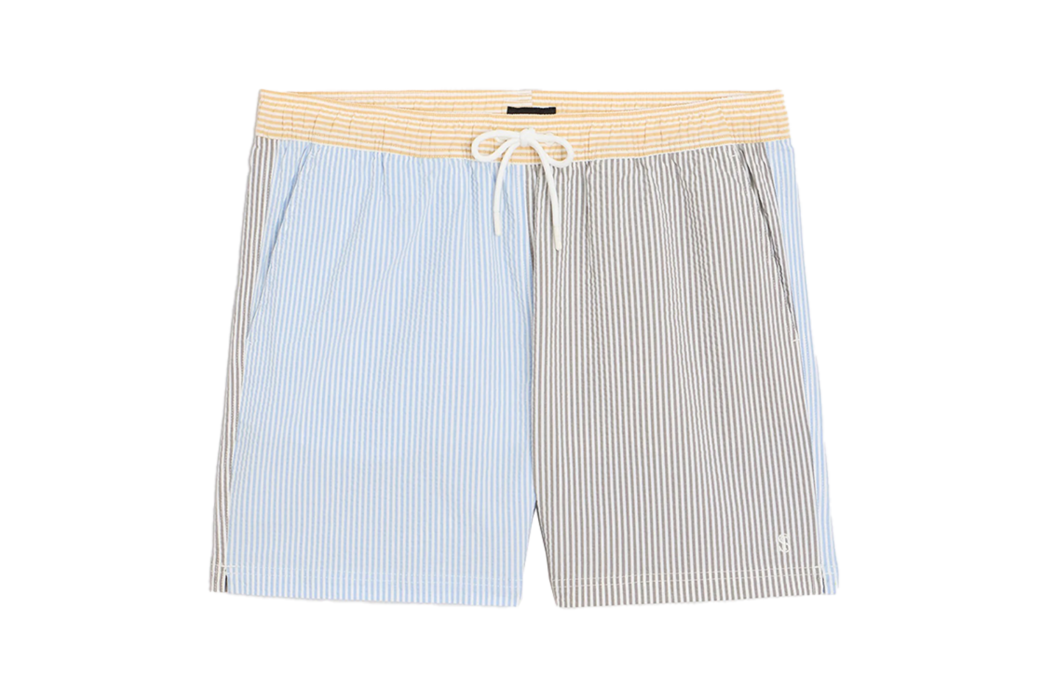 Todd Snyder 5u0026#8243; Seersucker Montauk Swim Trunk