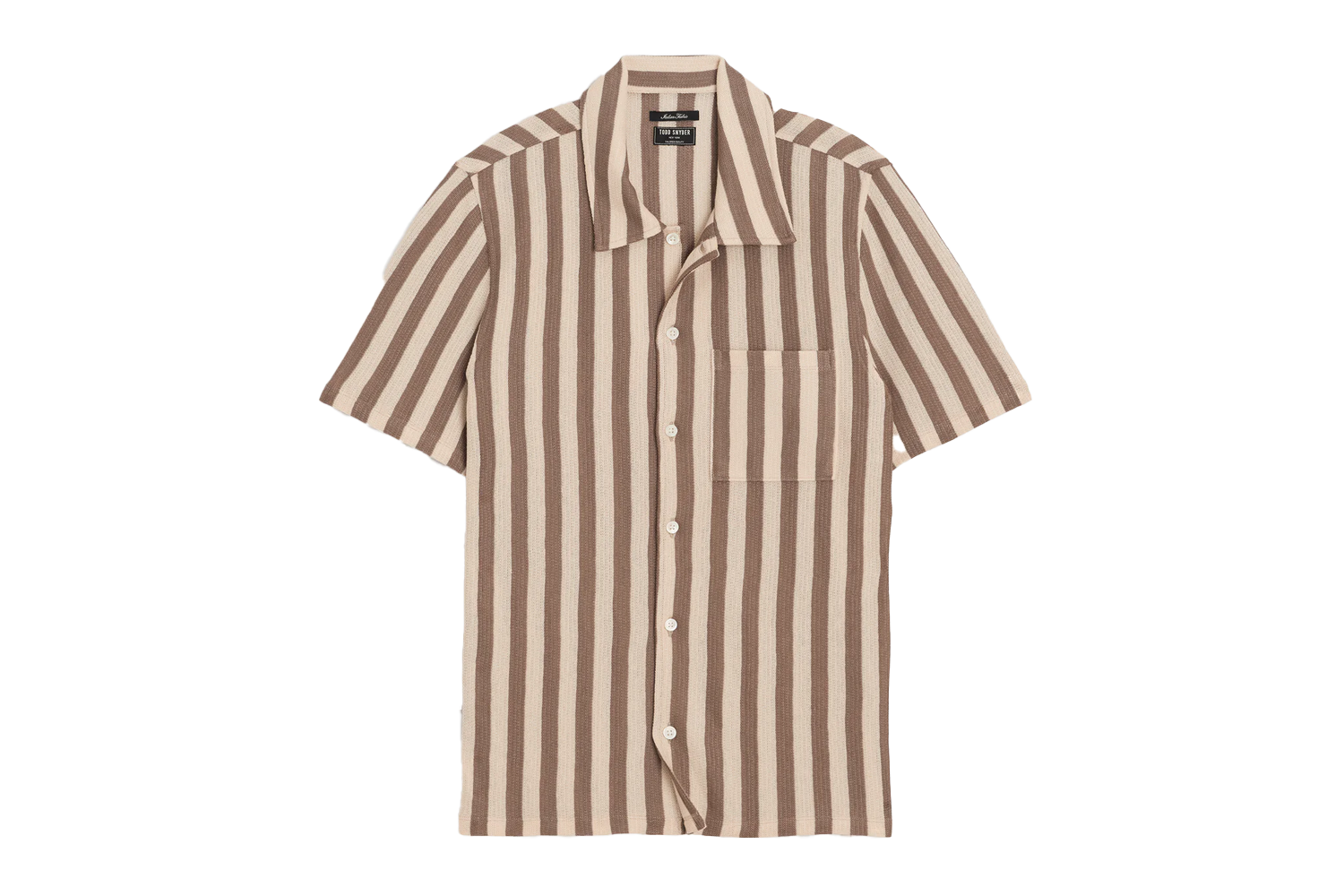Todd Snyder Linen-Cotton Knit Shirt