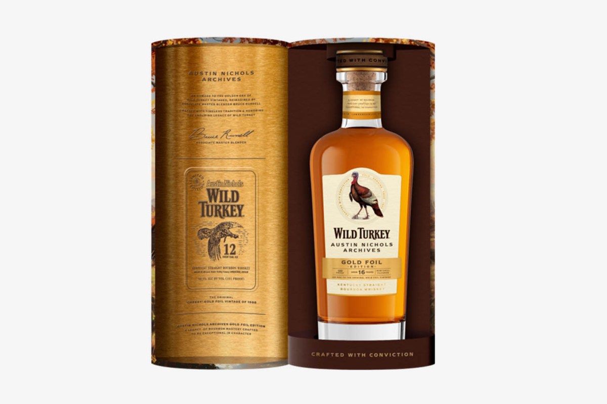 Wild Turkey Austin Nichols Archives Gold Foil Edition