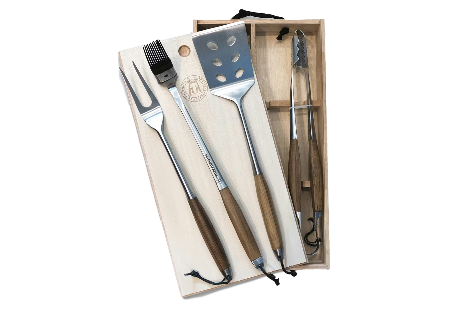 Schmidt Brothers 4-Piece BBQ Tool Set